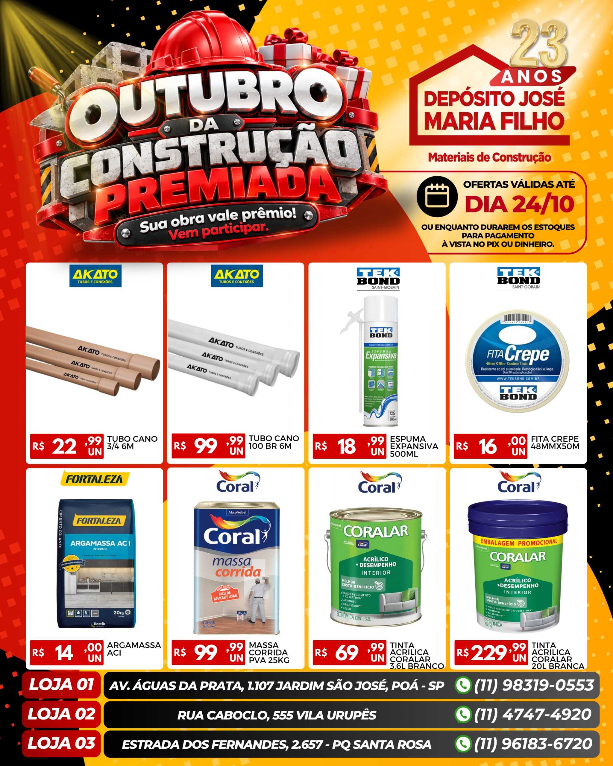 ofertas de outubro